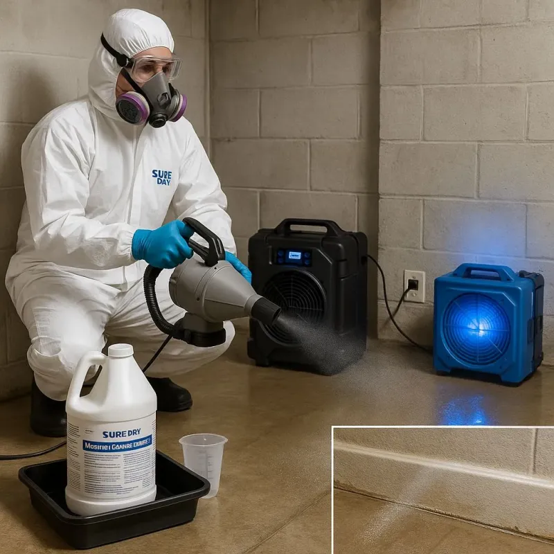 Sanitization and Odor Removal process in Bainbridge, NY